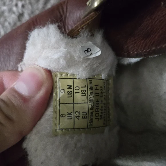 Dr. Martens Brown Leather Unisex Clogs - Jorge - Picture 9 of 9